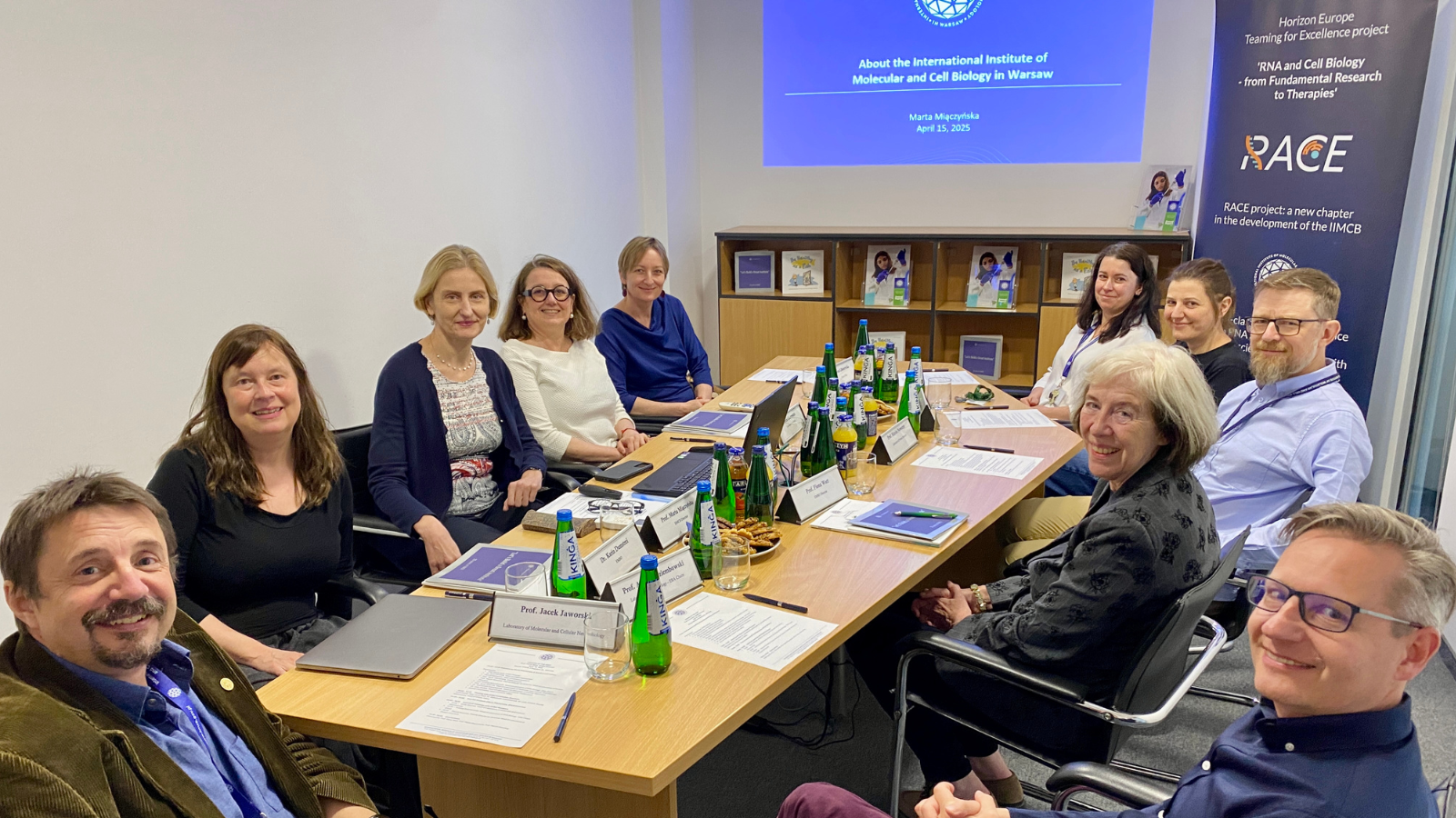 EMBO Delegation Visits IIMCB to Strengthen Research Excellence and European Collaboration