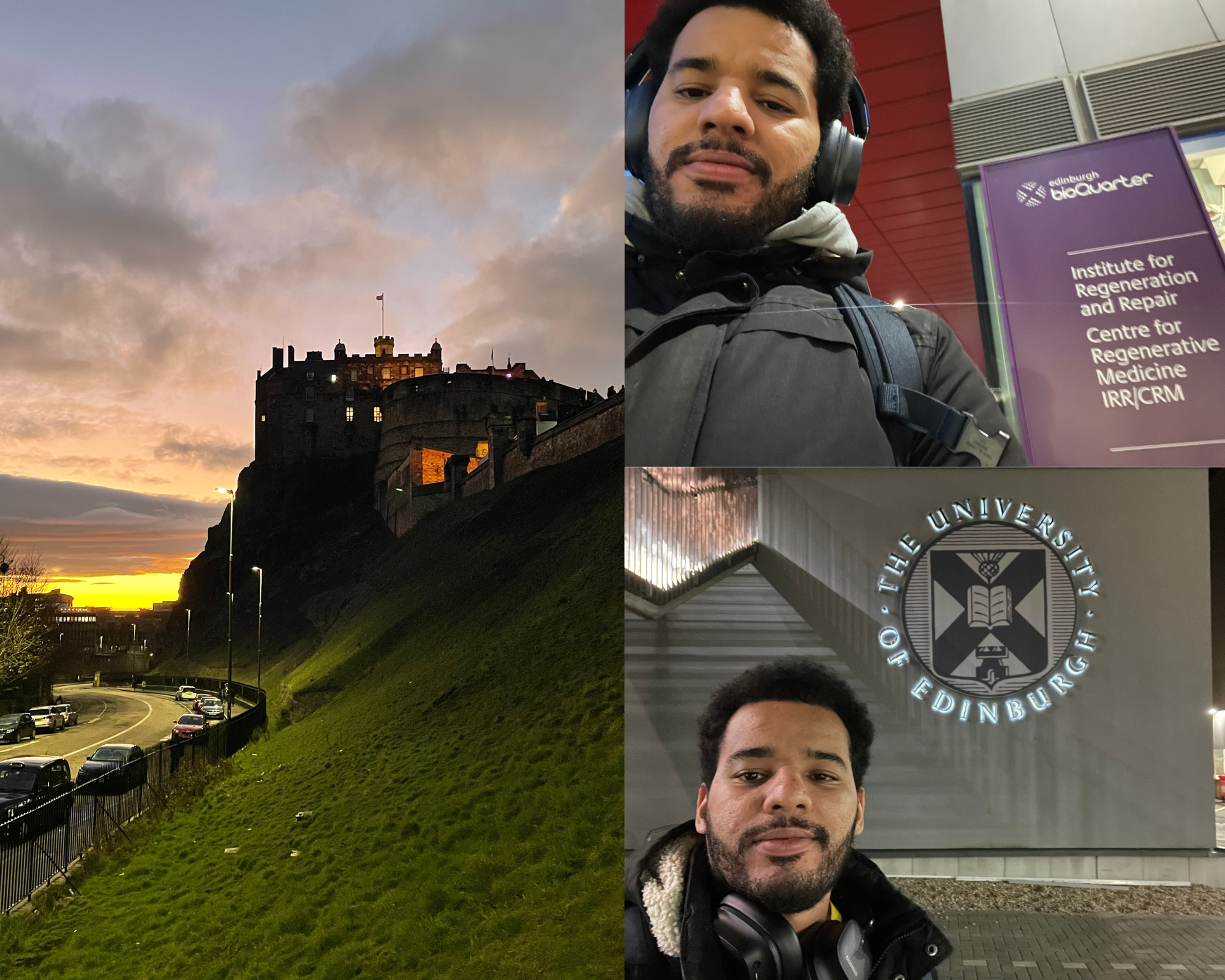 Mouad Fakhri from the Laboratory of RNA-Protein Interactions Completes Research Visit in Edinburgh
