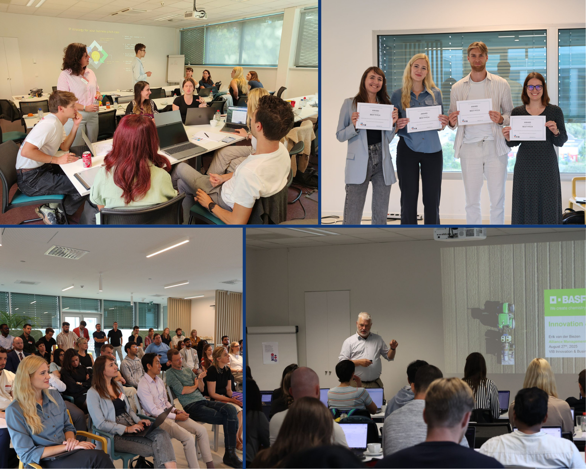 IIMCB Researchers at VIB Innovation & Business Summer School: From Science to Real-World Impact